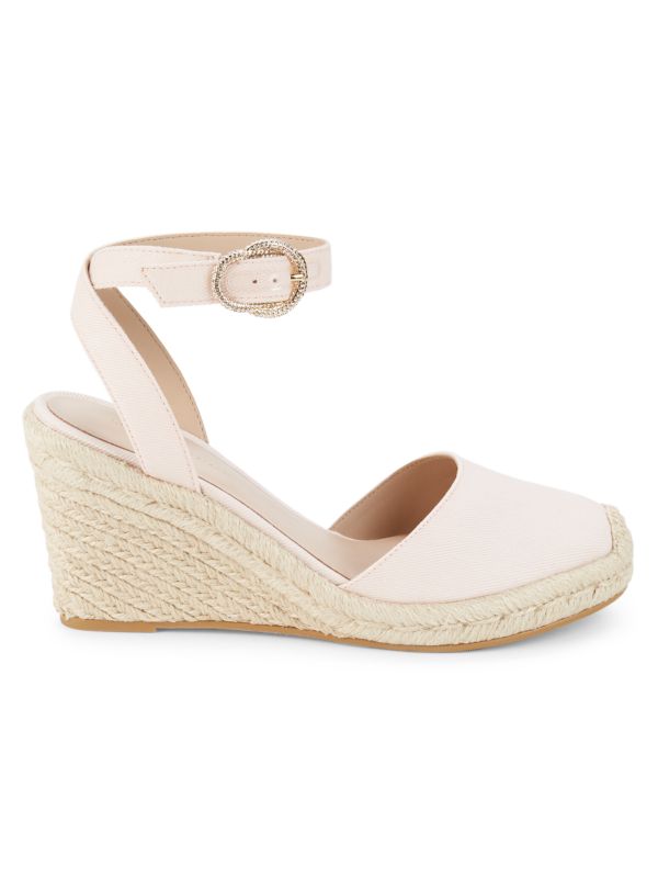 Stuart Weitzman Espadrille Wedge Heel Pumps